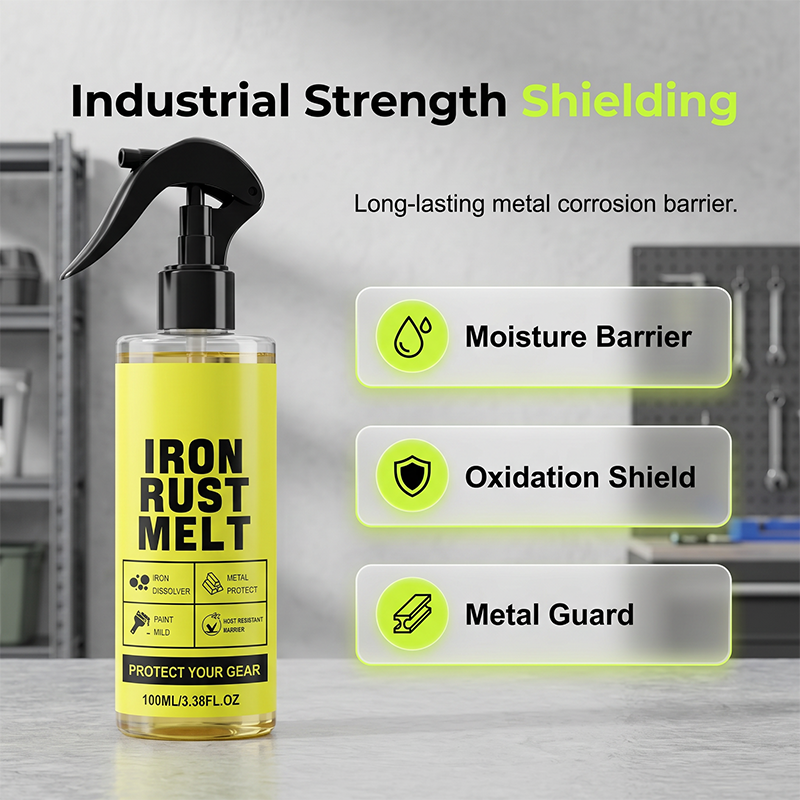 💥【LIMITED TIME 50% OFF】🔥 IJzerroestsmeltspray | Lost Roest Direct Zonder Lakschade | pH-Neutraal | Laat Beschermende Laag Achter | Auto/Gereedschap/Tuin | 100ml