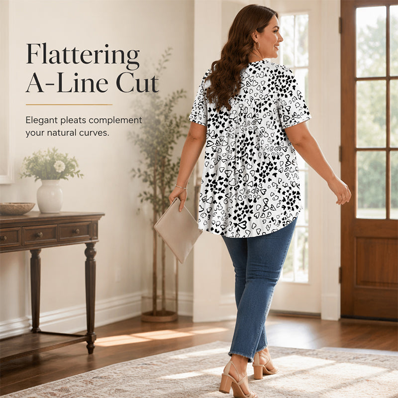 Luchtige Bloemen Tuniek Top