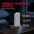 Noodstroomlader – werkt op AA-batterijen, 🔦 met LED-zaklamp, 🏕️ ideaal voor kamperen & noodgevallen!
