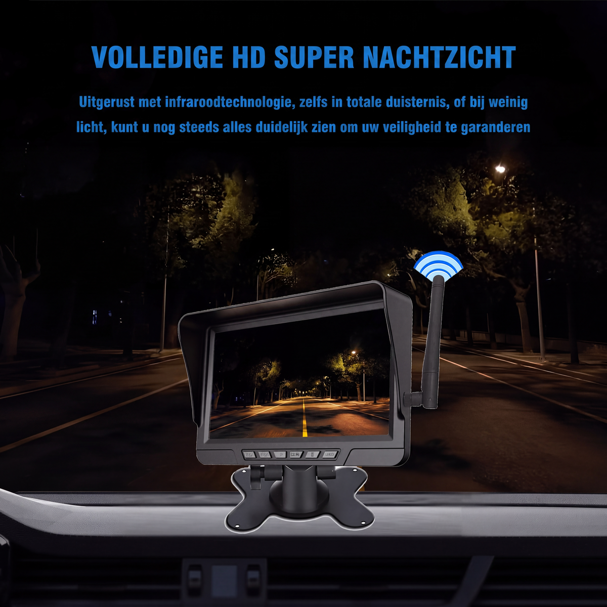 Draadloze Achteruitrijcamera | Meer Zicht Achter Je Voertuig & Makkelijker Manoeuvreren