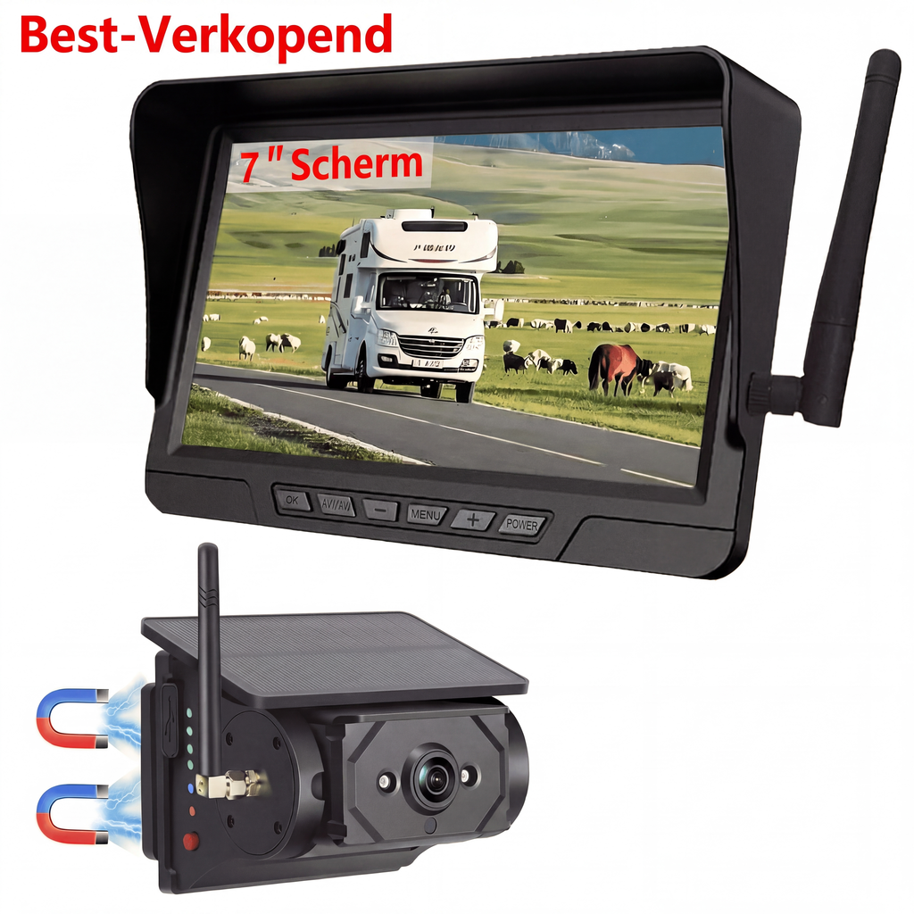 Draadloze Achteruitrijcamera | Meer Zicht Achter Je Voertuig & Makkelijker Manoeuvreren