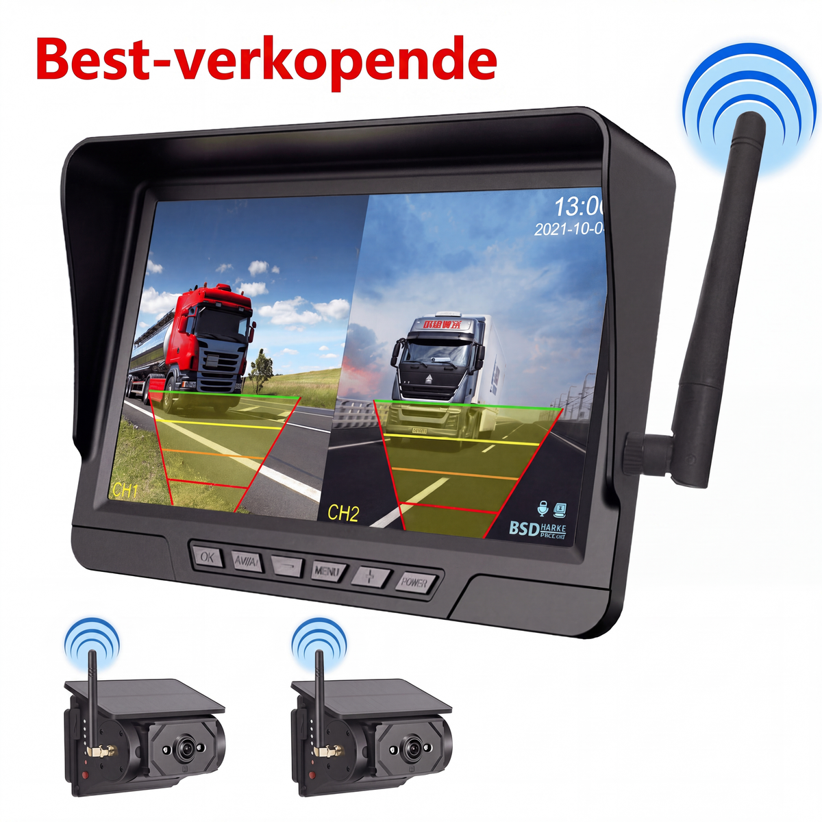 Draadloze Achteruitrijcamera | Meer Zicht Achter Je Voertuig & Makkelijker Manoeuvreren