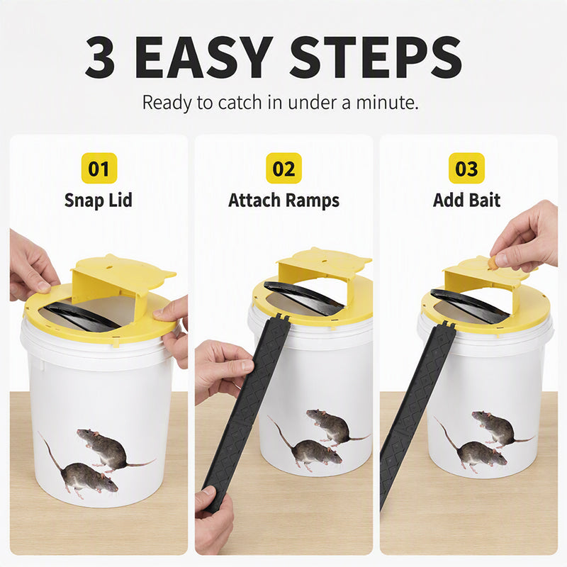 🐭⚡ 50% KORTING! Nooit meer rommelige muizenval schoonmaken! Deze automatische reset-val met klapdeksel vangt continu, zonder handmatig bijvullen of vieze handen – plaats, reset, vang!
