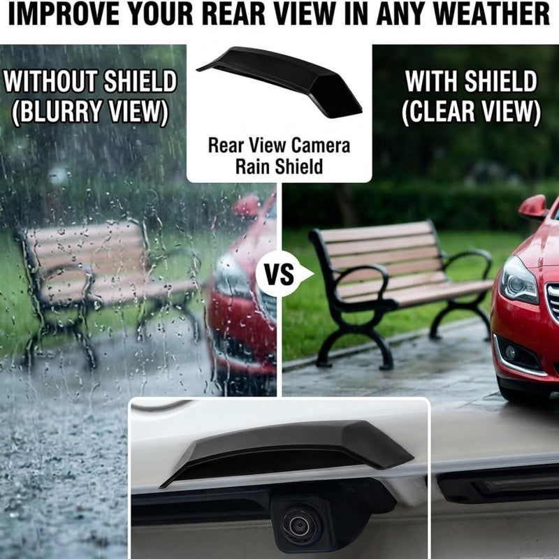 🚗🌧️ 50% KORTING – Universele Regenkap Voor Achteruitrijcamera | Bescherming Tegen Regen & Spatwater