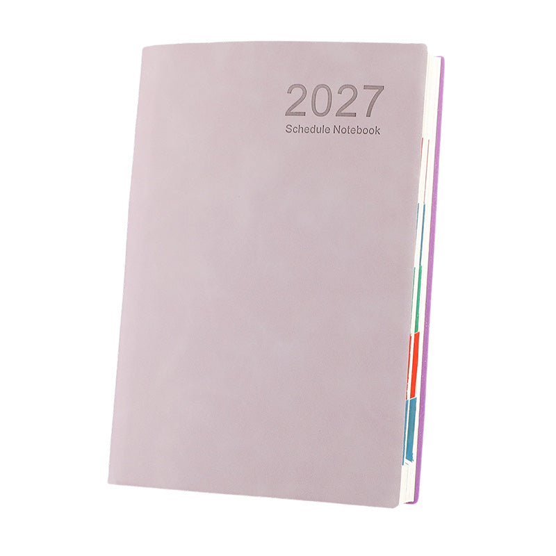 📖 2027 Minimalistische Agenda & Notitieboek | Overzichtelijk Plannen, Notities Maken & Ideeën Bewaren