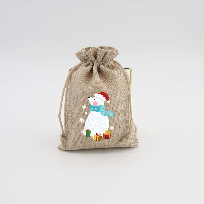 🎄⛄Losse snoepjes en cadeautjes netjes verpakt in seconden – Kerst Jute Cadeauzakjes met Trekkoord | 29 Designs 🎁🎄
