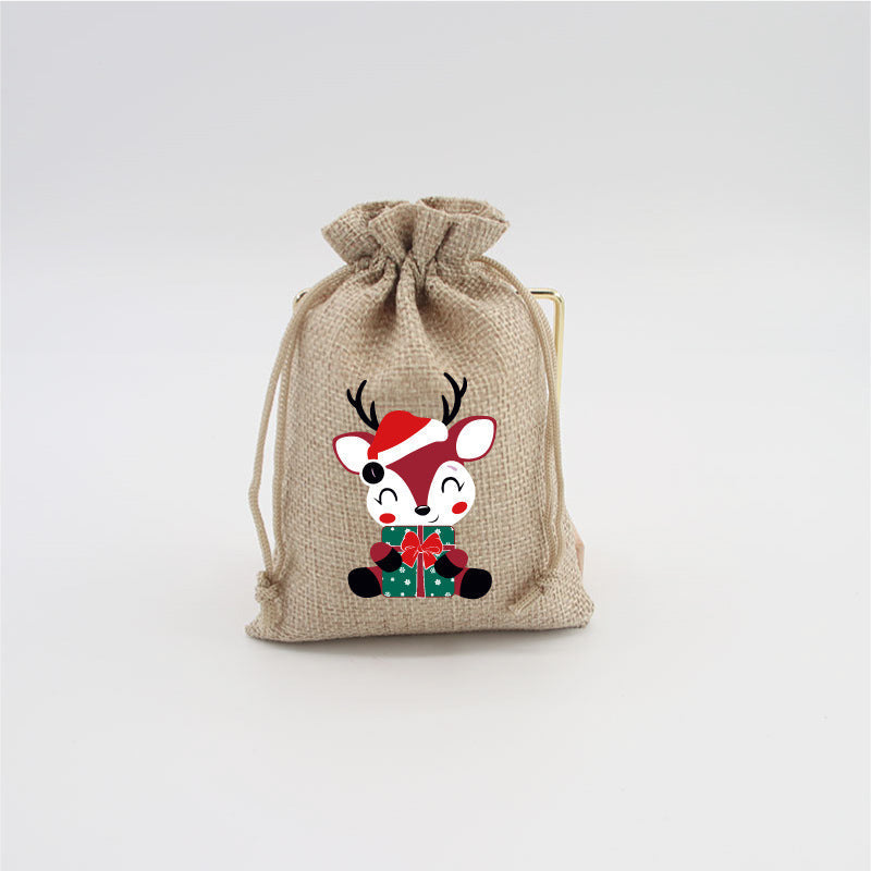 🎄⛄Losse snoepjes en cadeautjes netjes verpakt in seconden – Kerst Jute Cadeauzakjes met Trekkoord | 29 Designs 🎁🎄