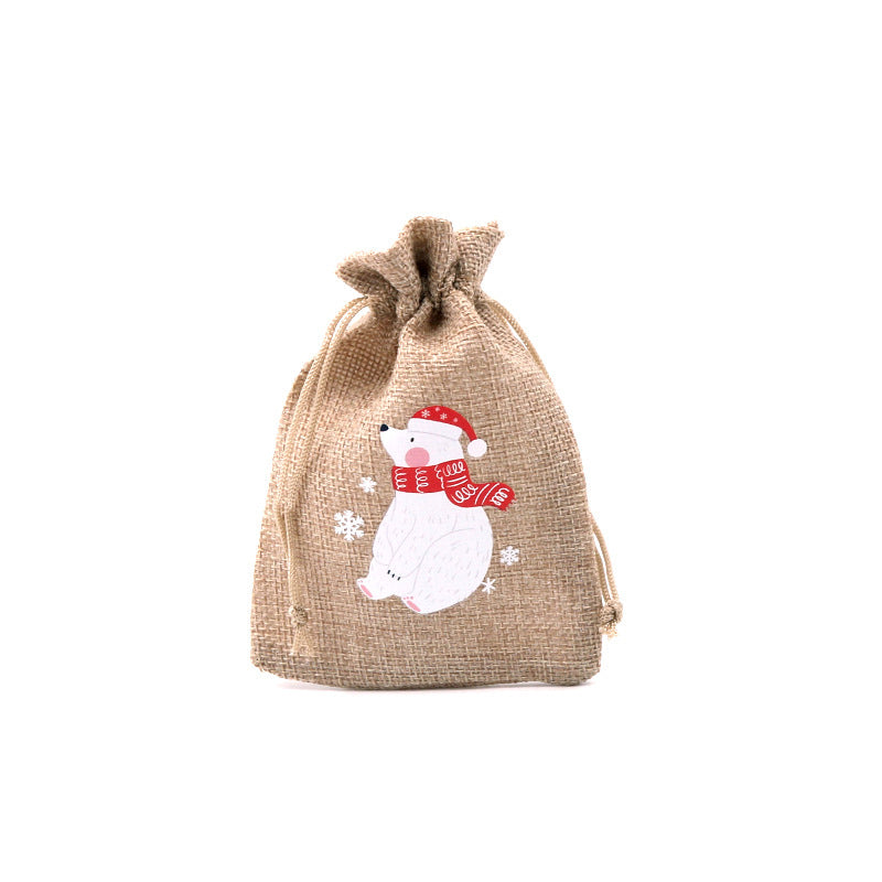 🎄⛄Losse snoepjes en cadeautjes netjes verpakt in seconden – Kerst Jute Cadeauzakjes met Trekkoord | 29 Designs 🎁🎄