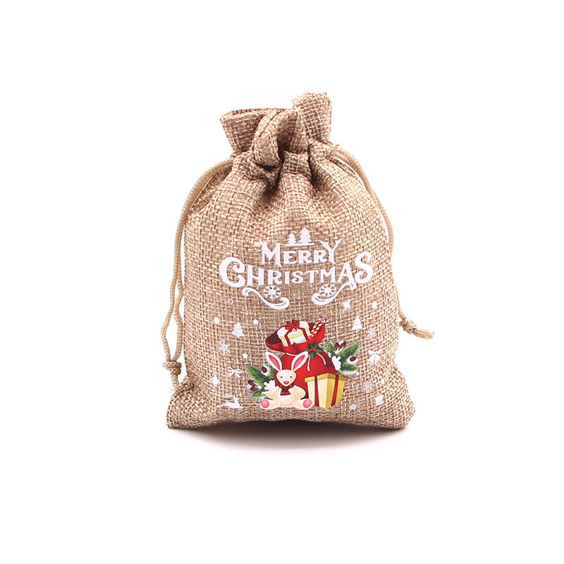 🎄⛄Losse snoepjes en cadeautjes netjes verpakt in seconden – Kerst Jute Cadeauzakjes met Trekkoord | 29 Designs 🎁🎄