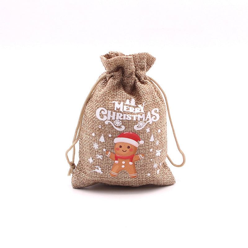 🎄⛄Losse snoepjes en cadeautjes netjes verpakt in seconden – Kerst Jute Cadeauzakjes met Trekkoord | 29 Designs 🎁🎄