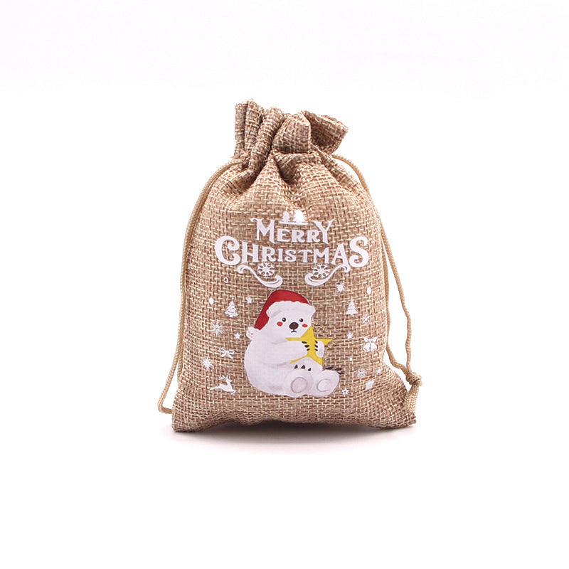 🎄⛄Losse snoepjes en cadeautjes netjes verpakt in seconden – Kerst Jute Cadeauzakjes met Trekkoord | 29 Designs 🎁🎄