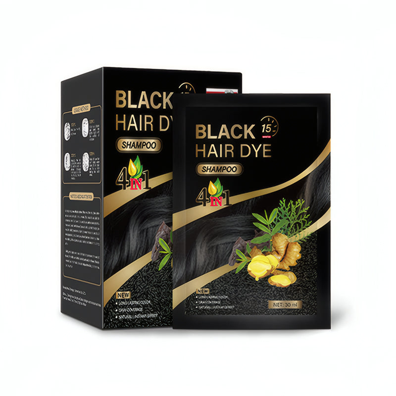 4-in-1 kruidenhaarkleuringsshampoo