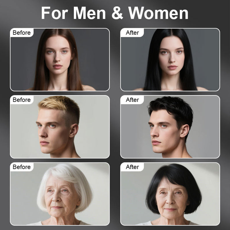 4-in-1 kruidenhaarkleuringsshampoo