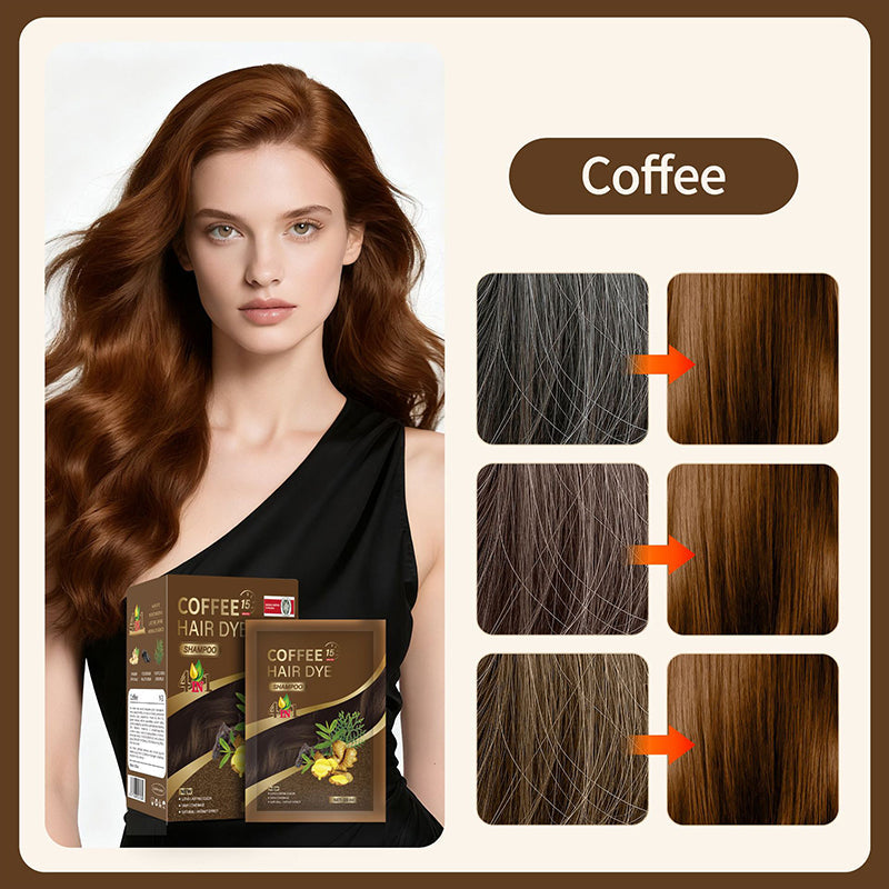 4-in-1 kruidenhaarkleuringsshampoo