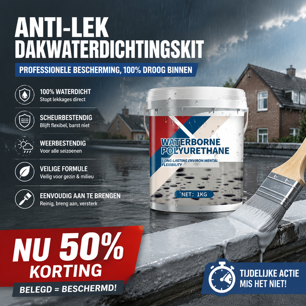 🔥Hot Sale 50% KORTING🔥 Anti-lek dakwaterdichtingskit