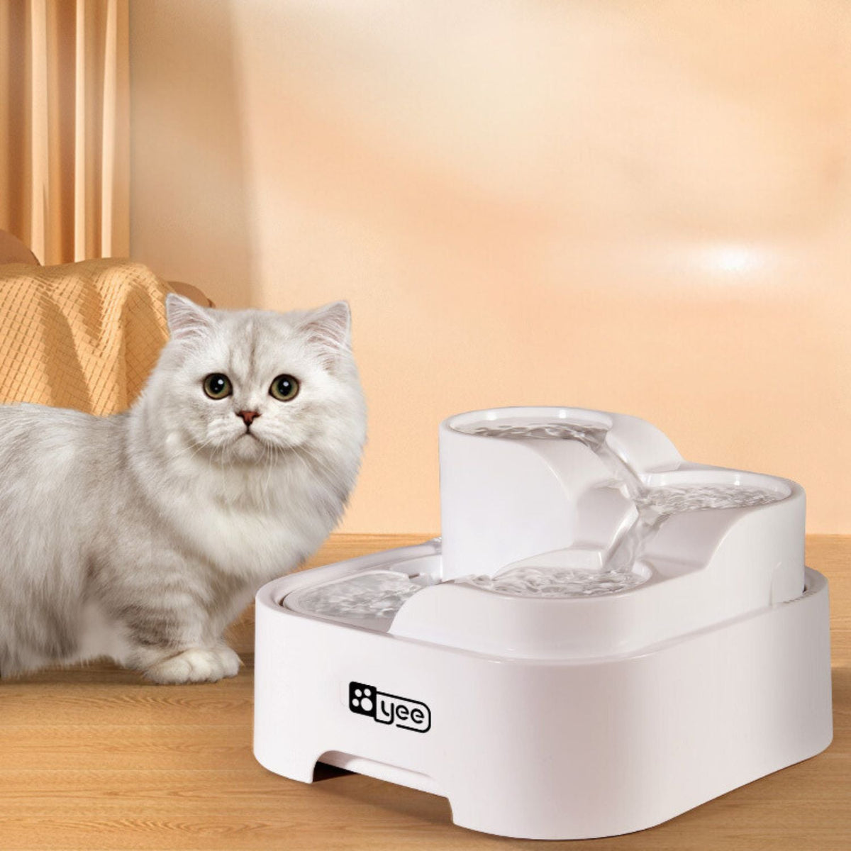 4-laags Waterfontein Voor Katten En Honden