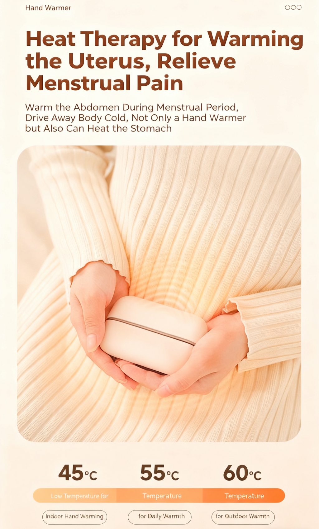 Nieuwe 2-in-1 magnetische oplaadbare handwarmers