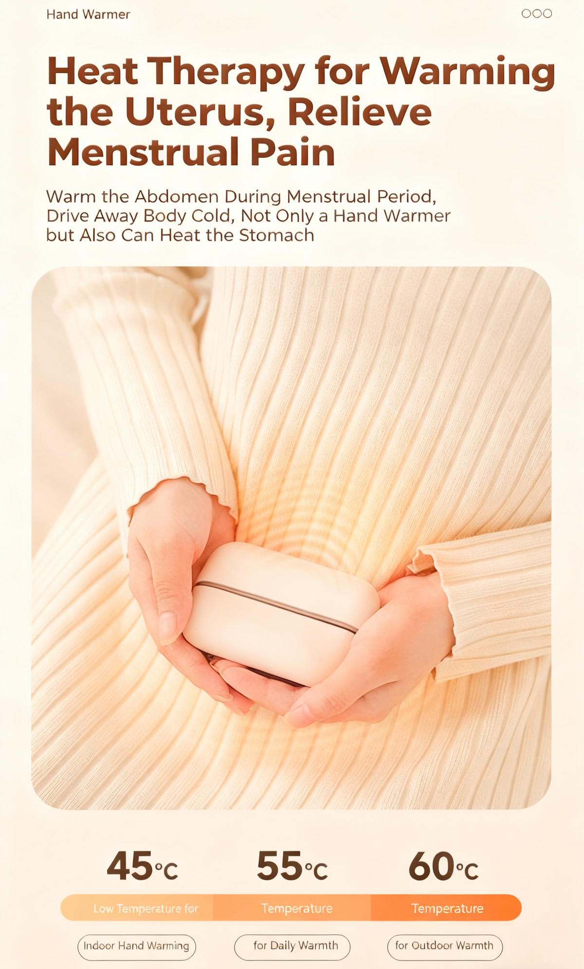 Nieuwe 2-in-1 magnetische oplaadbare handwarmers